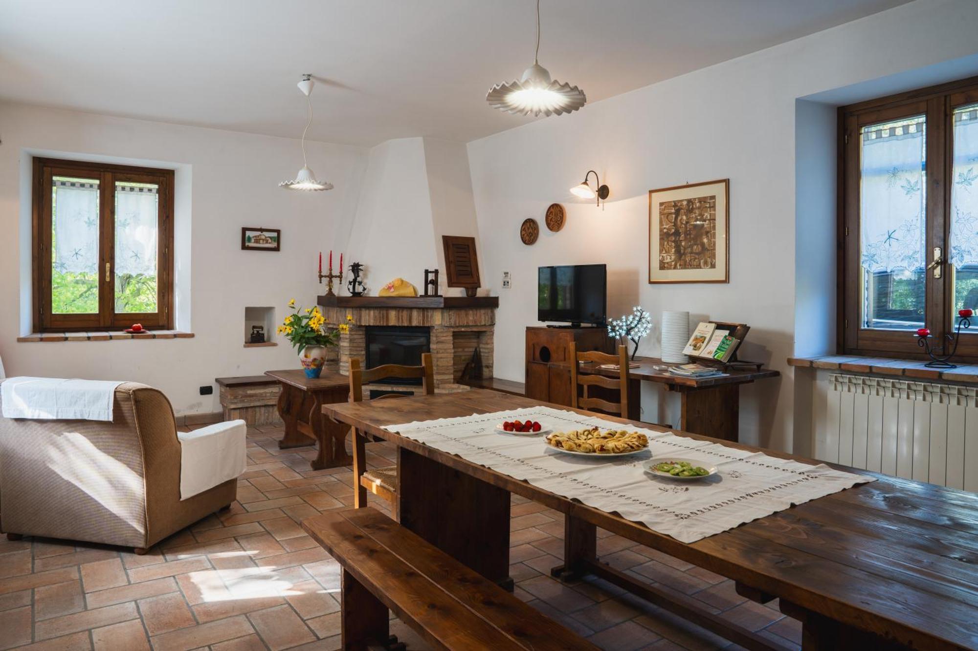 Agriturismo Casa Del Nonno Valfabbrica Exteriér fotografie
